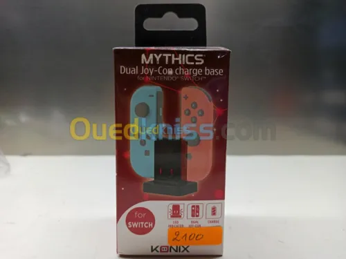 KONIX Switch Dual Joy-Con Charge Base