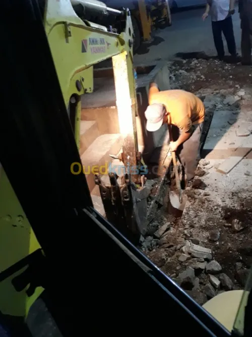Location mini pelle ammann yanmar vio2