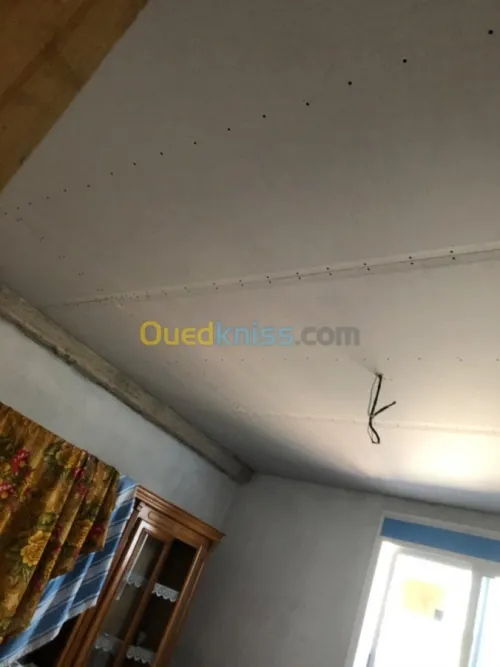 Placo plâtre ba13 pvc Pinture gerflex 