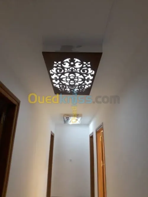 Placo plâtre ba13 pvc Pinture gerflex 