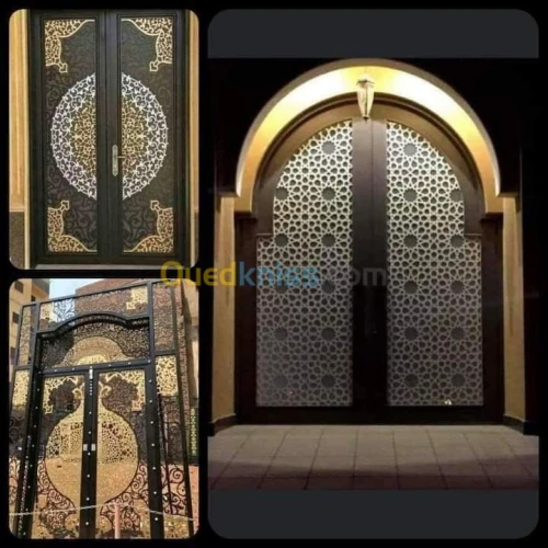 fer forge decoupe plazma pote portail 