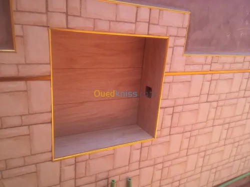 .Travaux de maçonnerie de finition