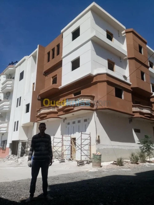 Revatment des facade monocouche et monocouch