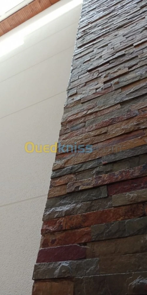 revêtement des facades en monocouche