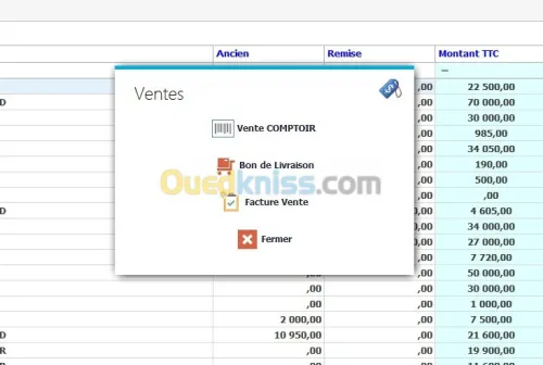 gestion commerciale MG LUX
