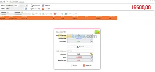 gestion commerciale MG LUX