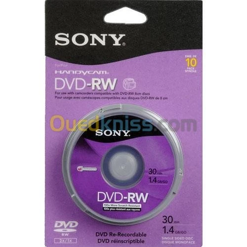 CD - DVD -DVD Double Couche - Mini DVD