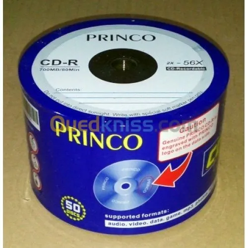 CD - DVD -DVD Double Couche - Mini DVD