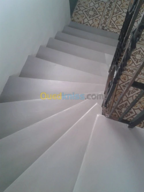 Ponçage& Lustrage,Dalle de sol,