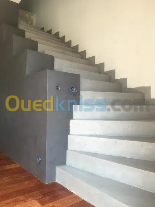 Ponçage& Lustrage,Dalle de sol,