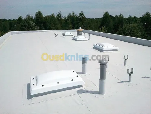 Membranes d'étanchéité en PVC armées