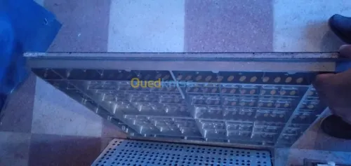   plancher  technique dalles  perforée