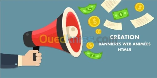 Bannières web publicitaire HTLM5
