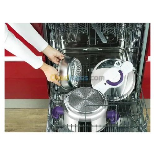 Cocotte Minute SEB  Clipso Minute Perfect - 7,5L - Silver/Bleu