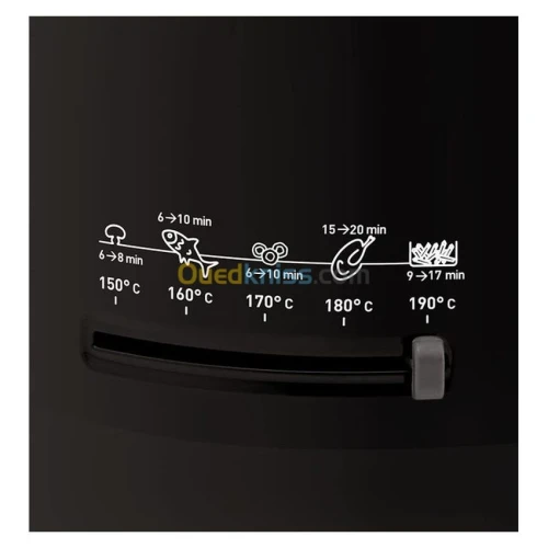 SEB Ff160800 Simply One Friteuse Compacte Avec Thermostat- Noir