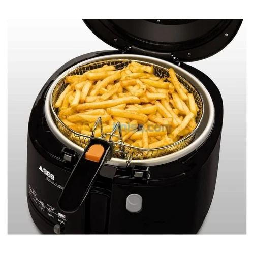 SEB Ff160800 Simply One Friteuse Compacte Avec Thermostat- Noir
