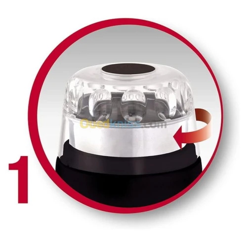 MOULINEX Moulin À Café Moulinex Ar110830 Épices Fruits Secs Moudre 180W- Noir