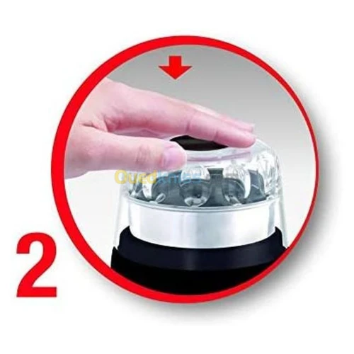 MOULINEX Moulin À Café Moulinex Ar110830 Épices Fruits Secs Moudre 180W- Noir