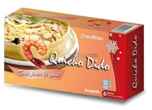 plats préparé surgelée