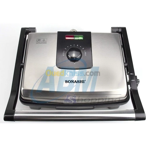 Garantie produit 2 ans  Panineuse électrique & Grill Sonashi