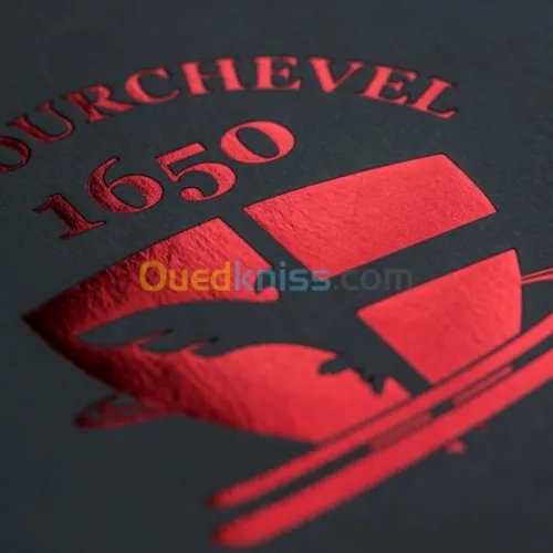 Dorure a chaud gaufrage