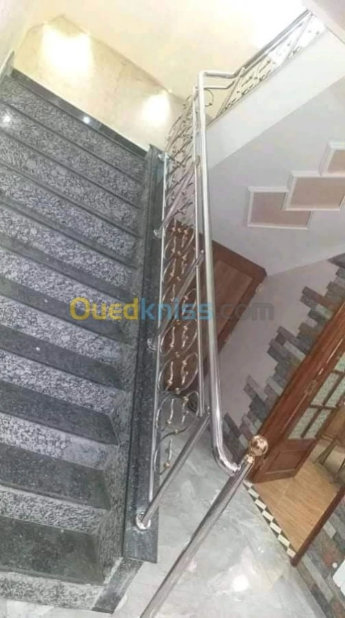 Rampes d'escalier en INOX