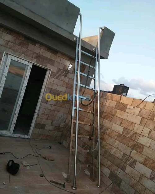 Rampes d'escalier en INOX