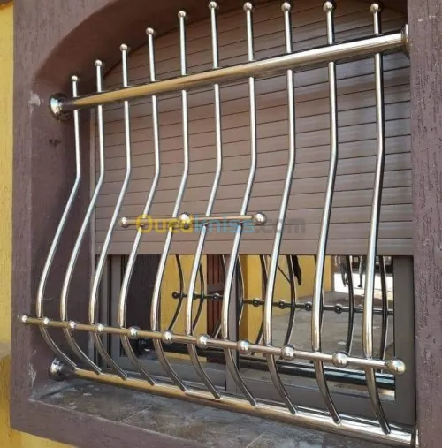 Rampes d'escalier en INOX