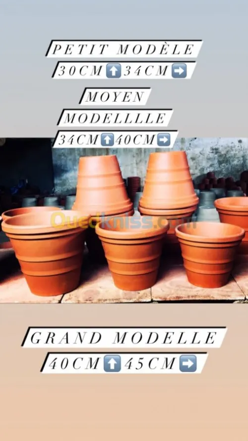 Fabriquant de pots en terre cuite 