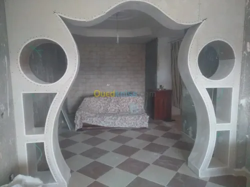 Placoplâtre décoration