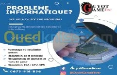 Réparation tous types PC/Console/BGA 