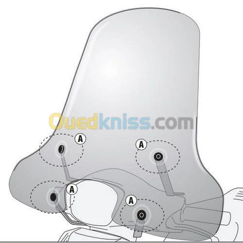 Pare-brise GIVI SYM SYMPHONY S 50-125