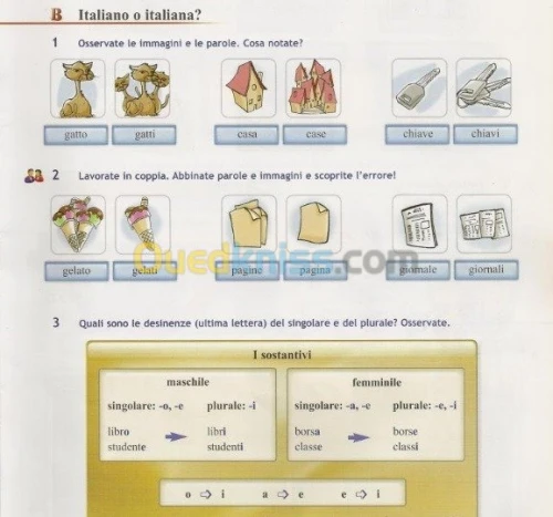 Cours de langue et culture italiennes