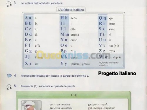 Cours de langue et culture italiennes