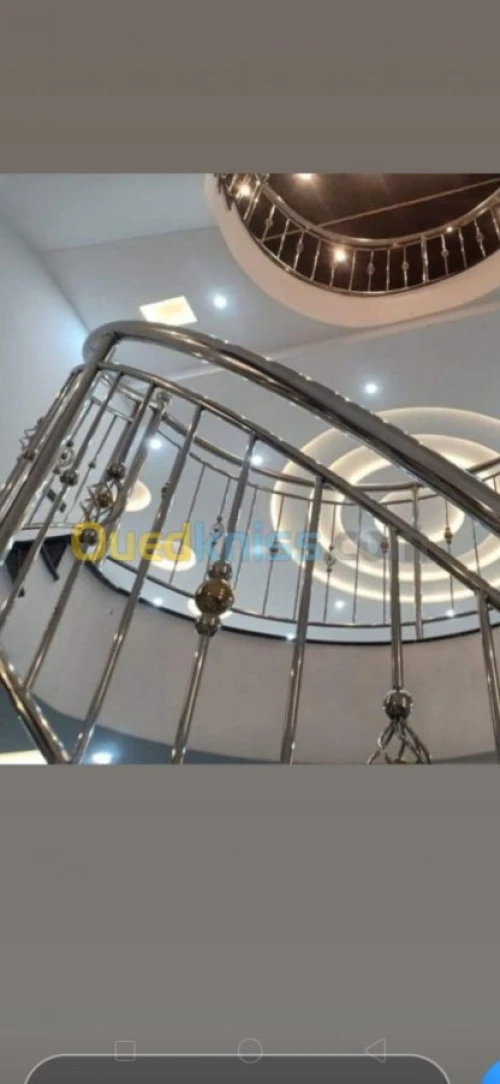 Fournitures et pose de inox