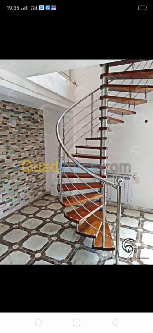 Fournitures et pose de inox