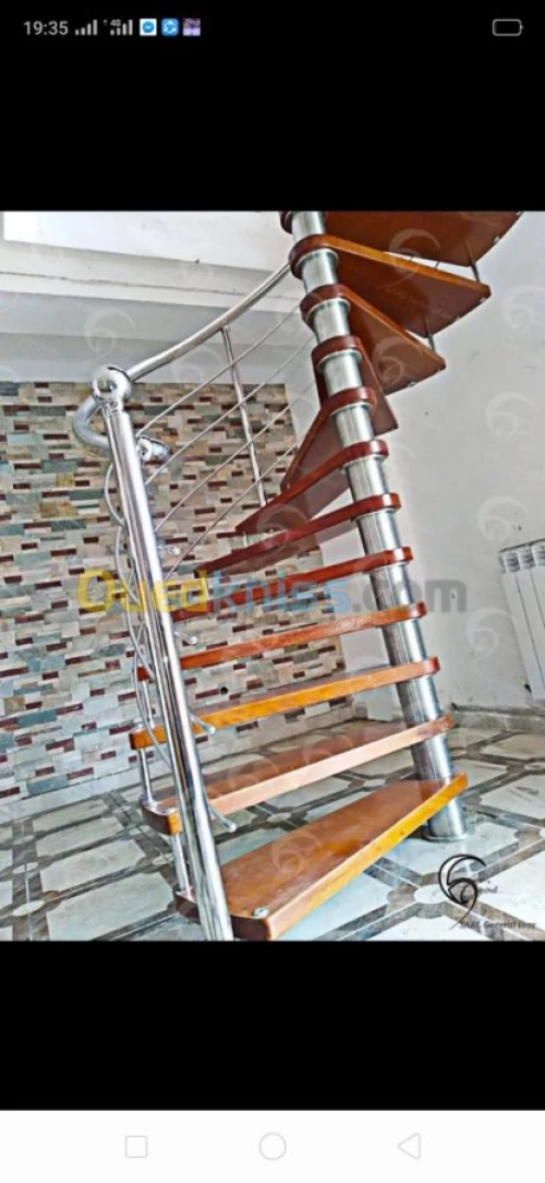 Fournitures et pose de inox
