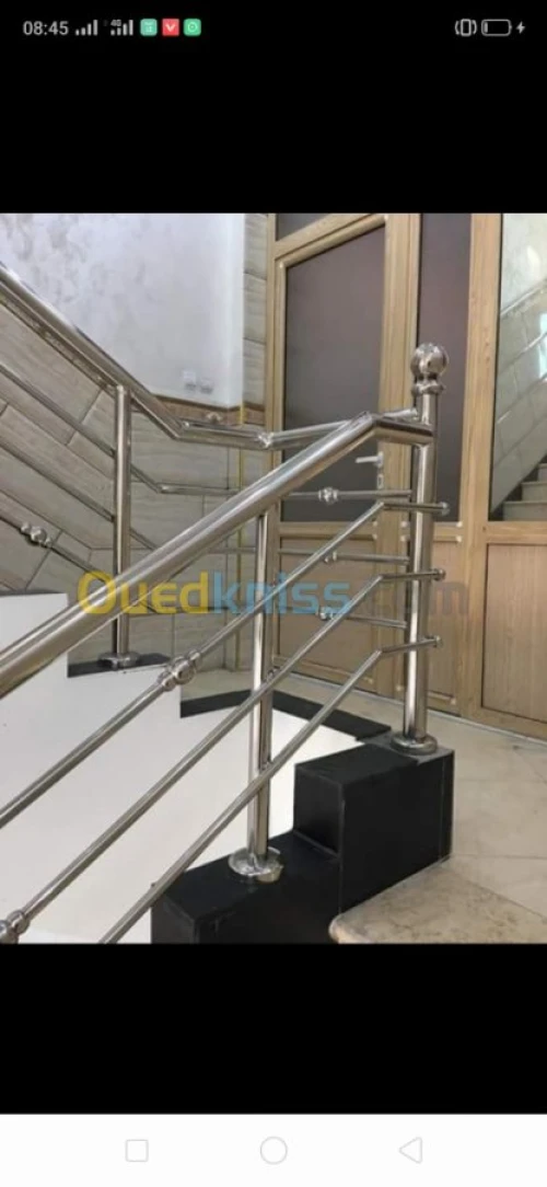 Fournitures et pose de inox
