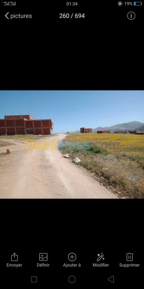 Vente Terrain Tlemcen Souk tlata