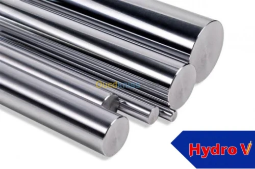 Chemise rodée|tige chromée|axe|tube