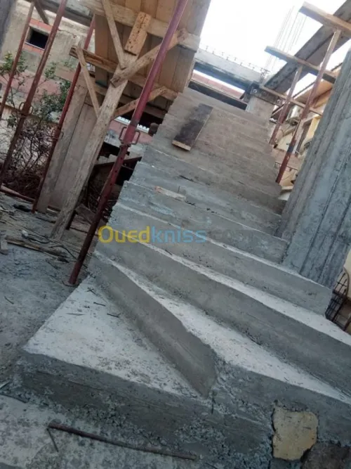 Construction des maisons