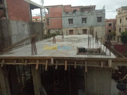 Construction des maisons