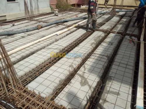 Construction des maisons