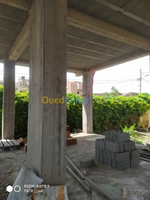 Construction des maisons