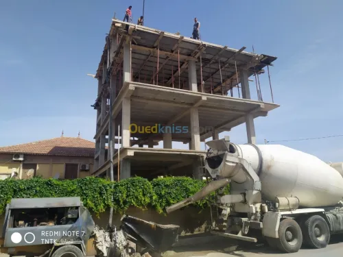 Construction des maisons