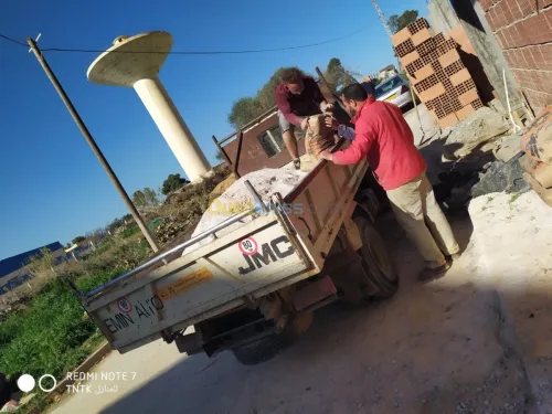 Construction des maisons