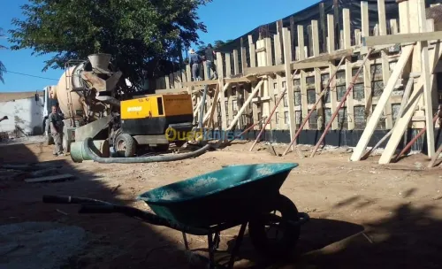 Construction des maisons