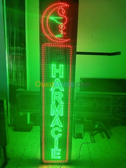 LED Enseigne lumineuse لوحات اشهارية  