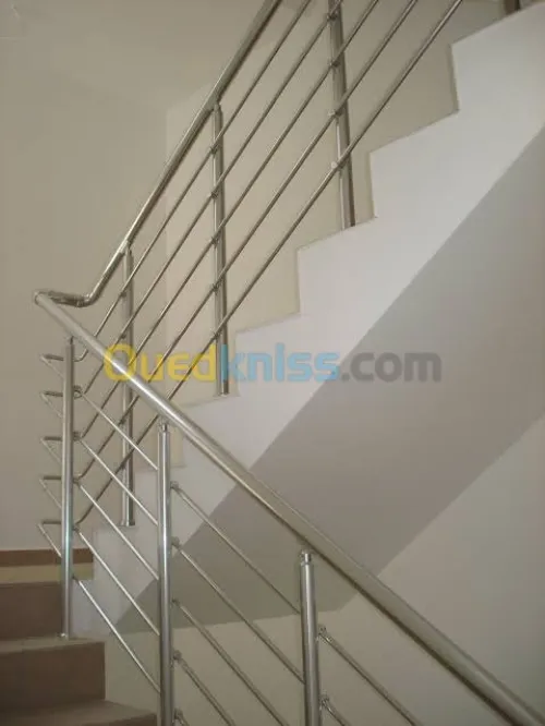 Rampes d'escalier en Inox. Gardecorp 