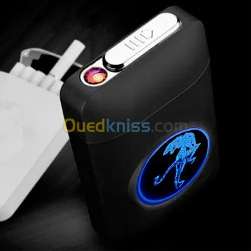 Briquet USB et Etui Cigarette